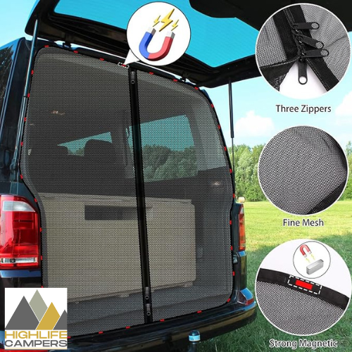 Tailgate Mosquito Net For VW T6/T6.1
