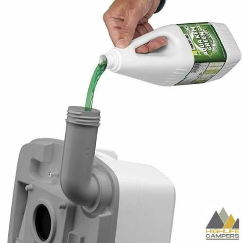 Thetford Porta Potti 145, Portable Toilet, White/Grey