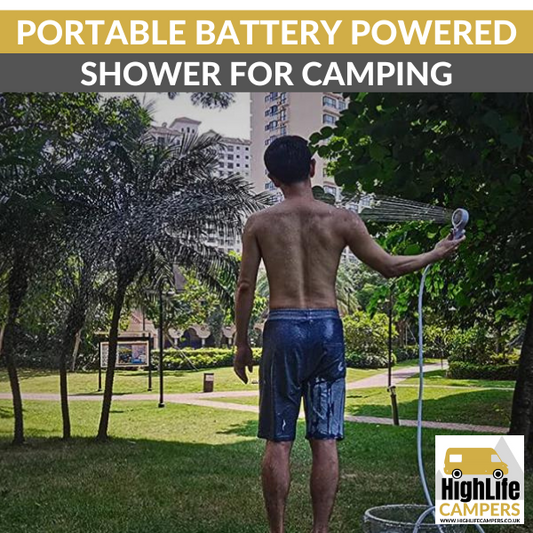 Portable Battery Powered Shower Ideal For Camper Trips